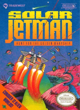 Solar Jetman - Hunt for the Golden Warpship (USA) box cover front